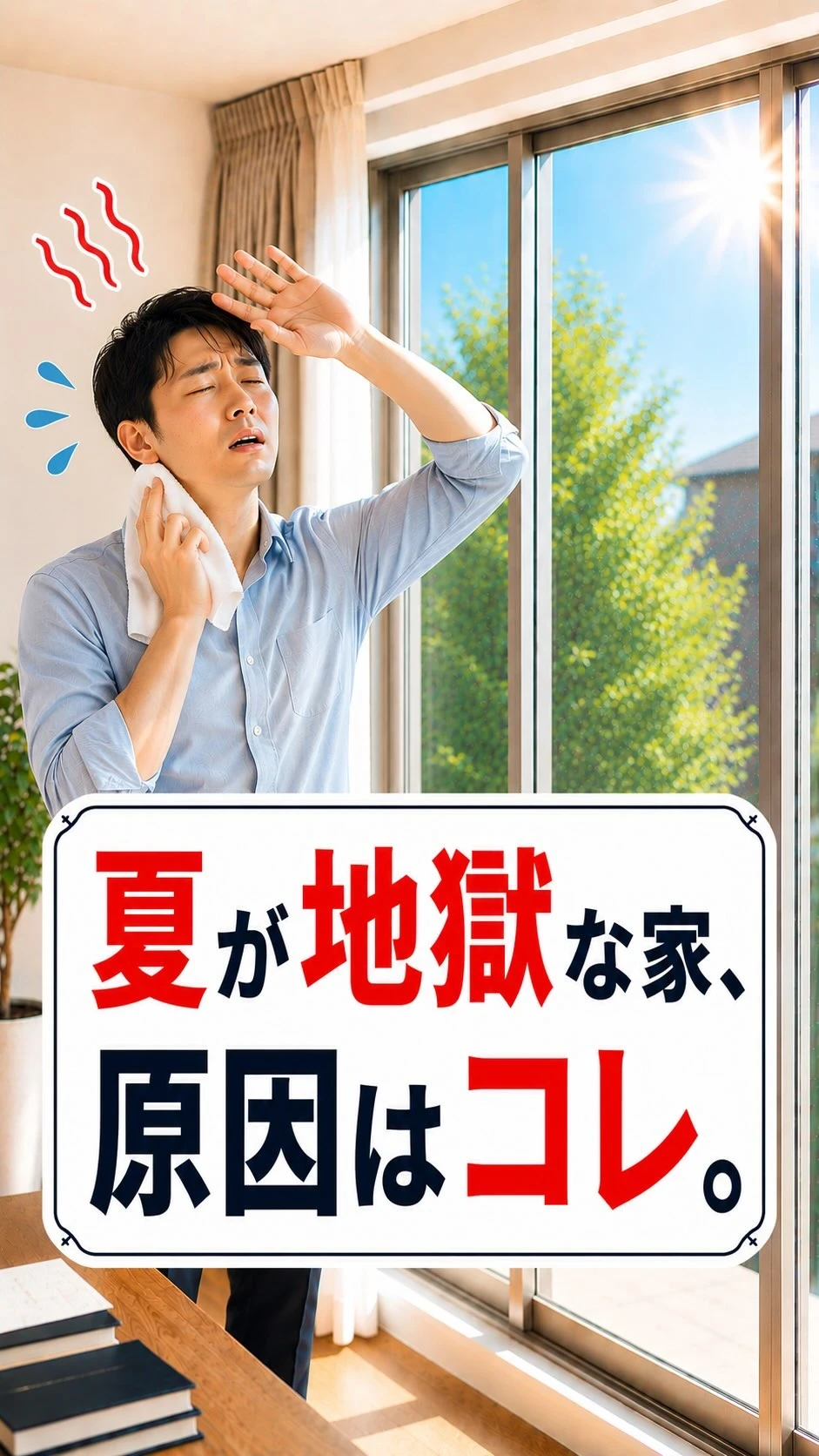 【実は、“暑い家”には共通点があります。】