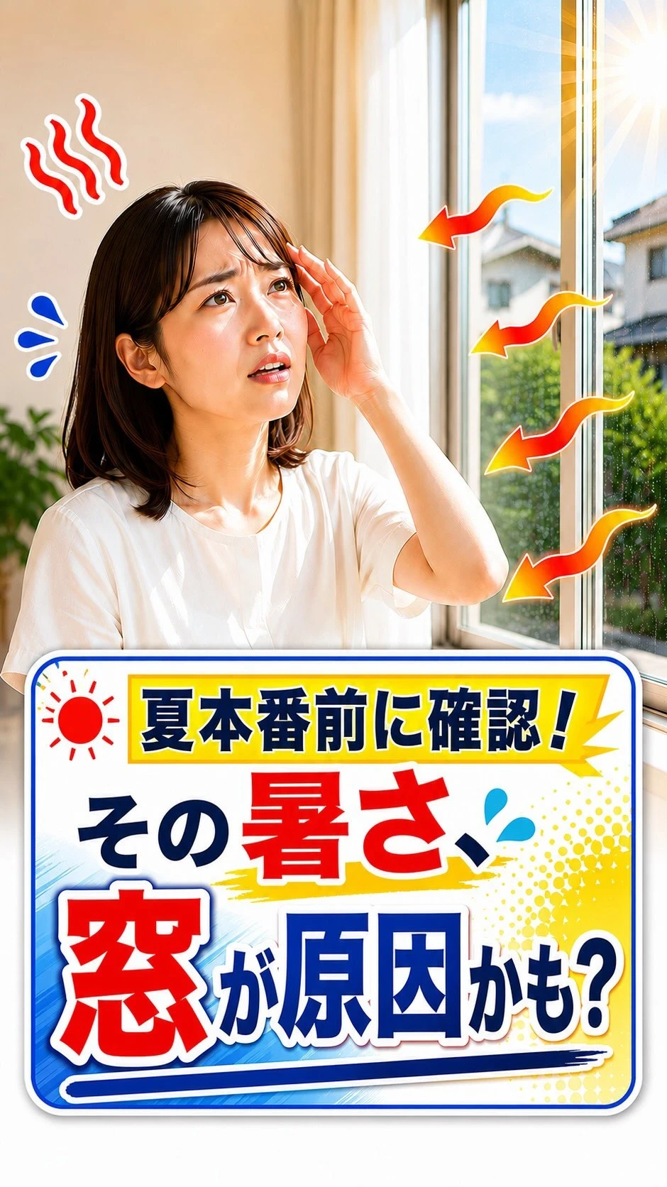 「🌸 今のうちから、夏の冷房効率を上げておきたい」