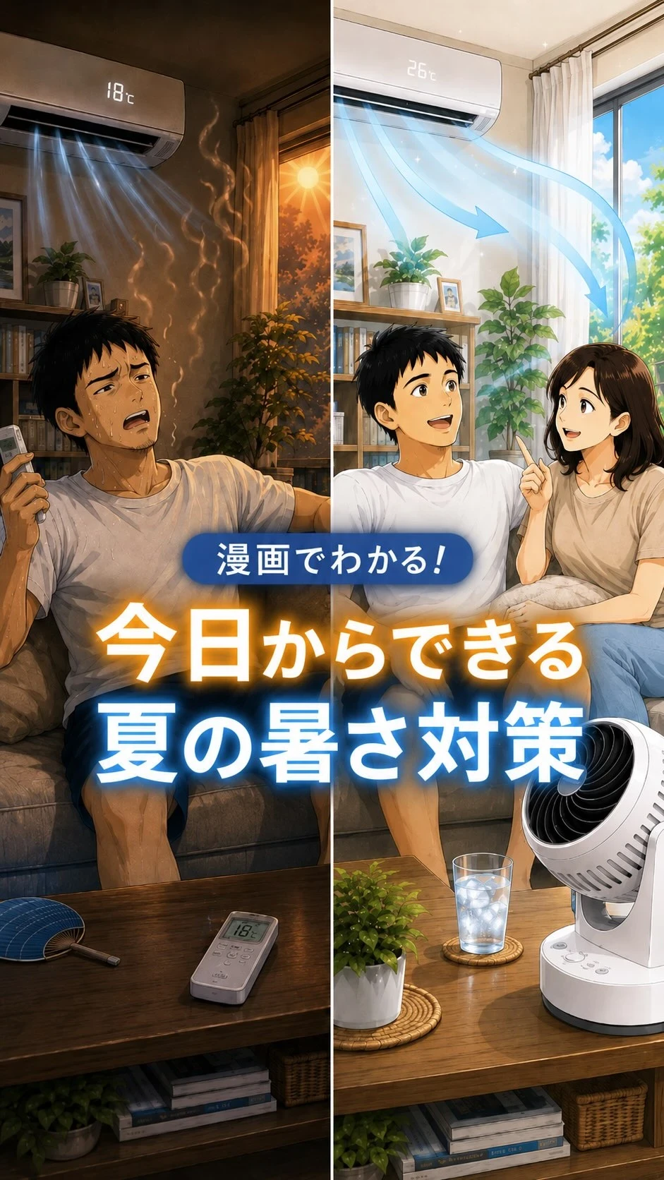 【今日からできる家の暑さ対策！☀️】